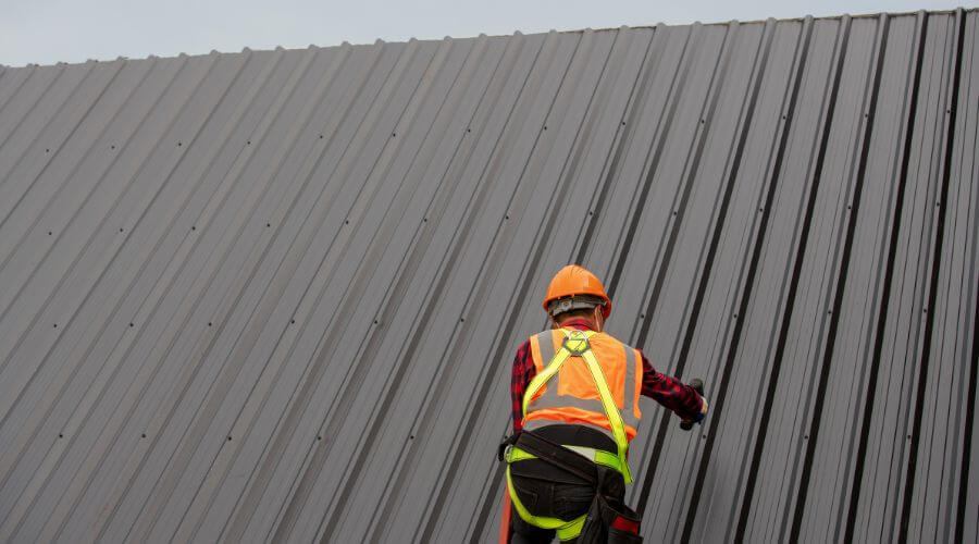 Professional metal roof installation services in Mountain Rest, SC